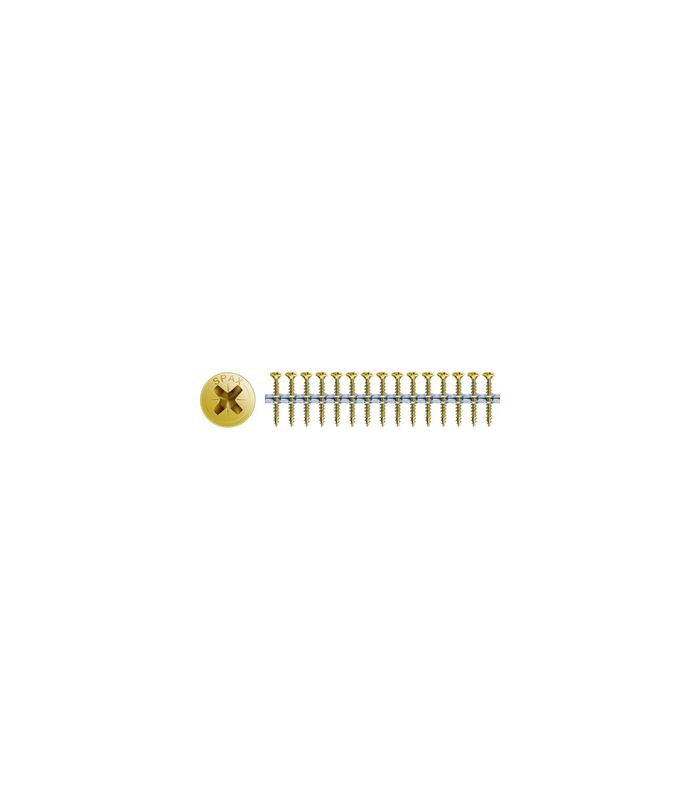 Spax Universalschraube Senkkopf magaz 5x65mm,Vollgw,Kreuzschlitz Z2,YELLOX