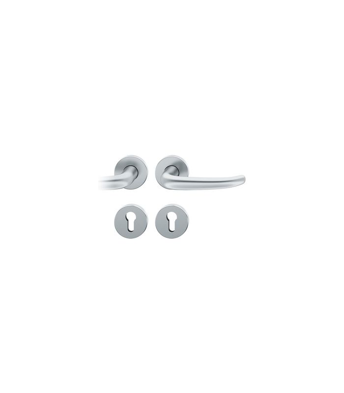 Drückergarnitur 72 1023 Rosette rund ,PZ,8,DR,ER,TS39-48,AGL3