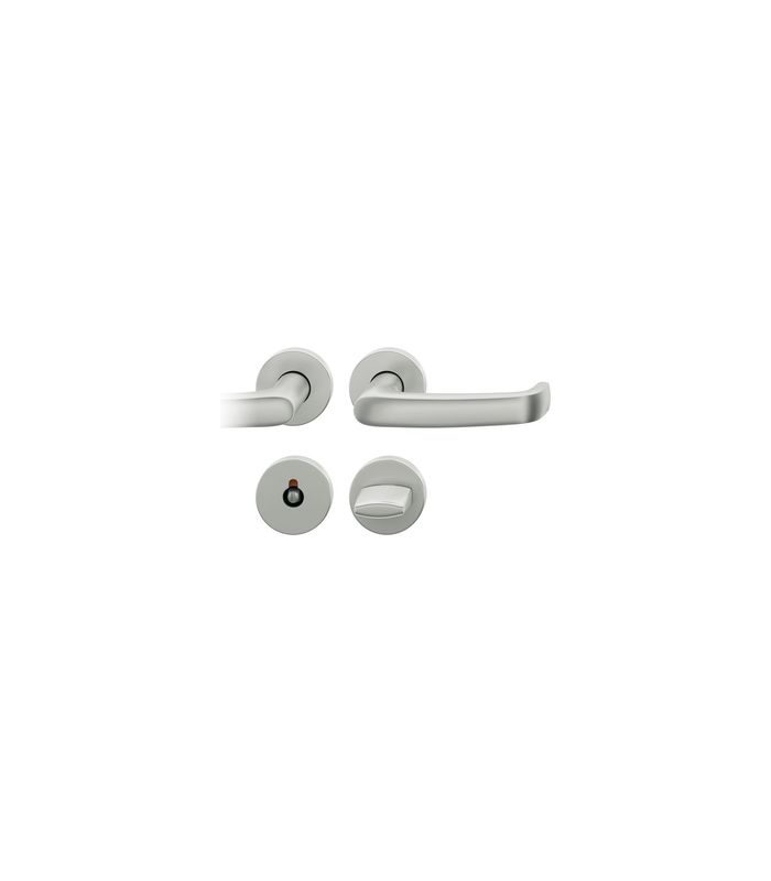 Drückergarnitur 72 1045 Rosette rund ,WC/SS,8(8),DL,F1,TS39-48