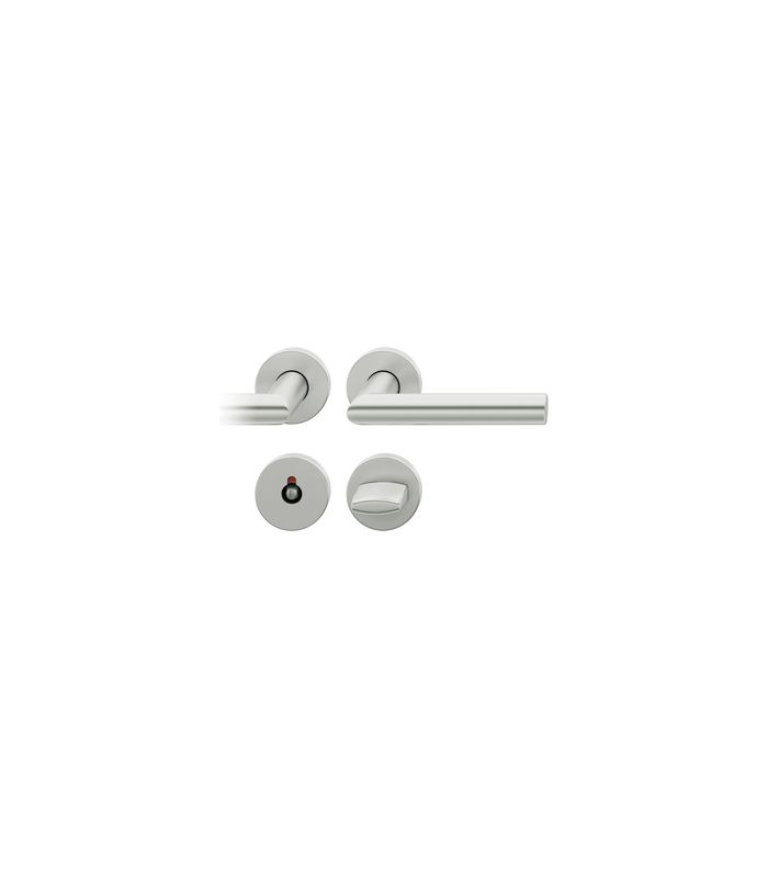 Drückergarnitur 72 1076 Rosette rund ,WC/SS,8(8),DR,h-bronze,TS39-48