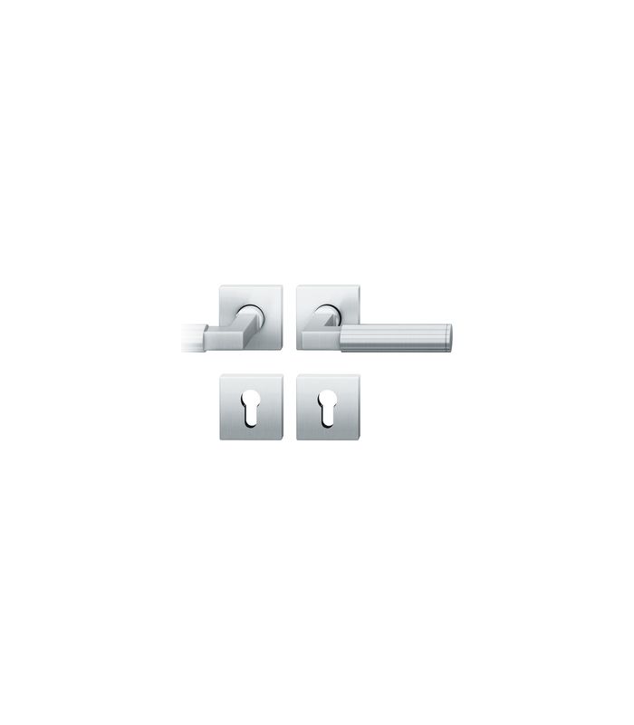 Drückergarnitur 72 1102 Rosette eckig ,PZ,8,DR,ER,TS39-48,AGL3
