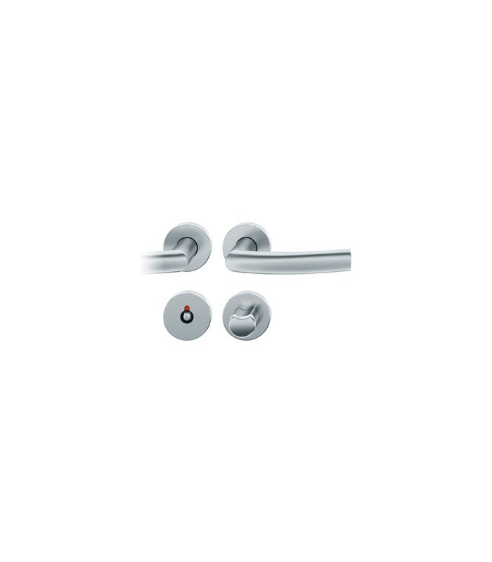 Drückergarnitur 72 1107 Rosette rund ,WC/SS,8(8),DL,ER,TS39-48,AGL3