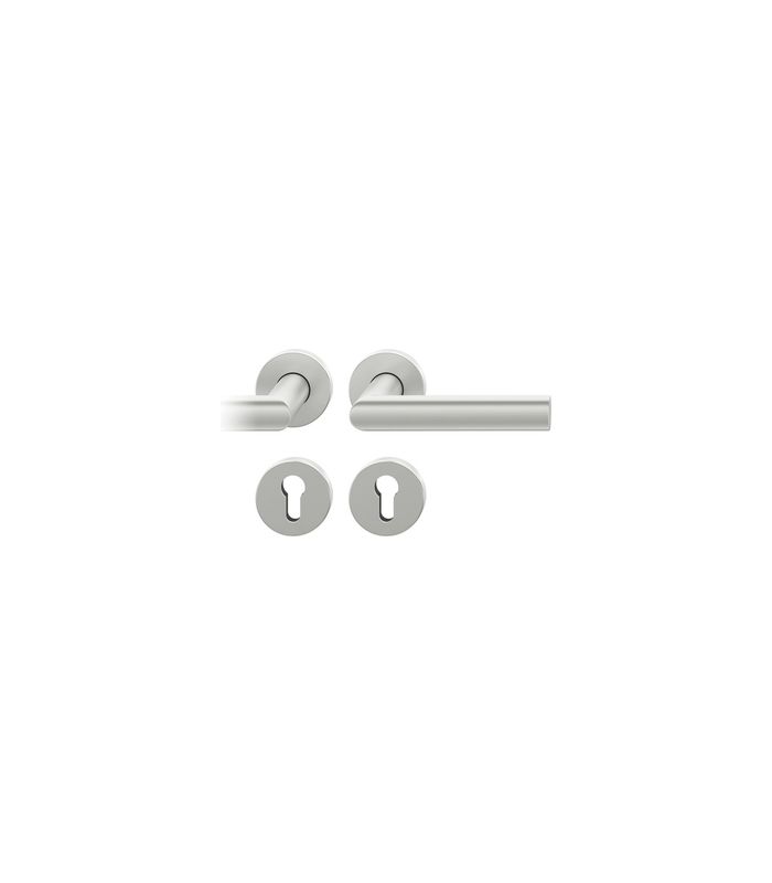 Drückergarnitur 72 1108 Rosette rund ,PZ,8,DL,F1,TS39-48,AGL3
