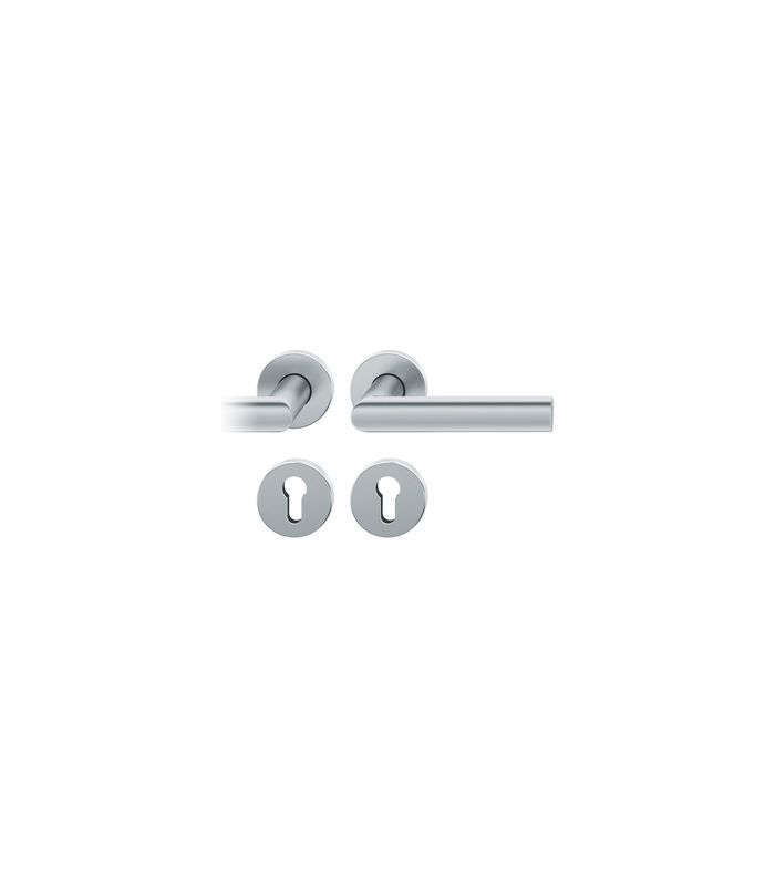 Drückergarnitur 72 1108 Rosette rund ,PZ,8,DR,ER,TS39-48,AGL3