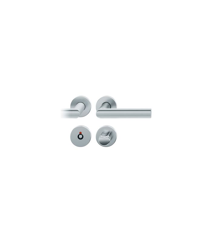 Drückergarnitur 72 1108 Rosette rund ,WC/SS,8(8),DL,ER,TS39-48