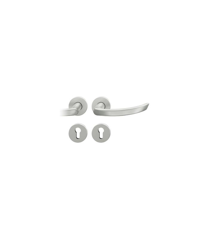 Drückergarnitur 72 1119 Rosette rund ,PZ,8,DL,F1,TS39-48,AGL3