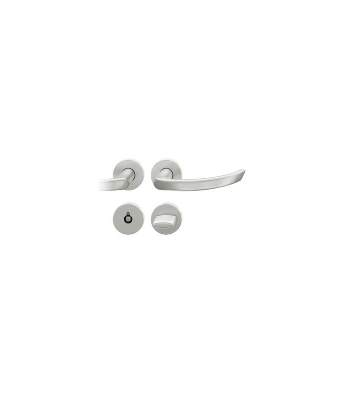 Drückergarnitur 72 1119 Rosette rund ,WC/SS,8(8),DL,F1,TS39-48,AGL3