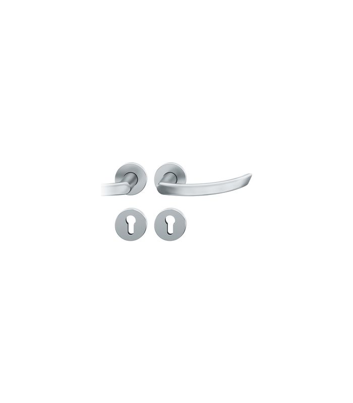 Drückergarnitur 72 1119 Rosette rund ,PZ,8,DR,ER,TS39-48,AGL3