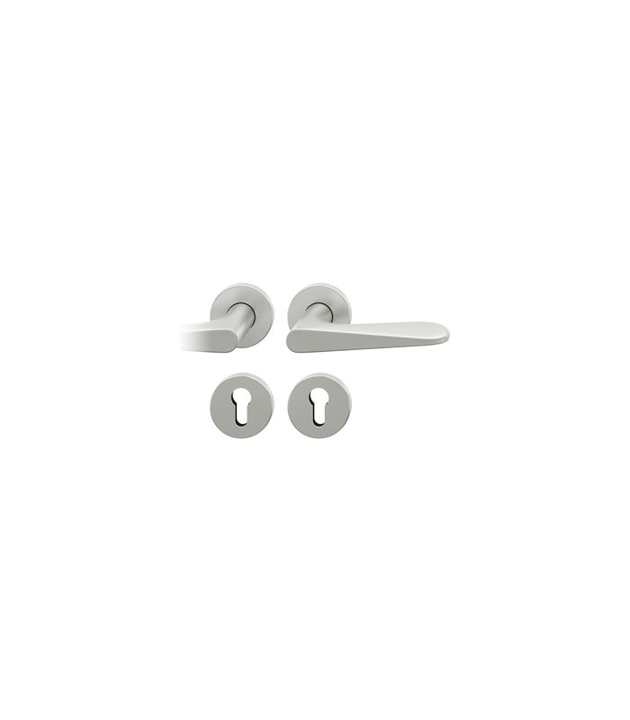 Drückergarnitur 72 1144 Rosette rund ,PZ,8,DL,F1,TS39-48,AGL3