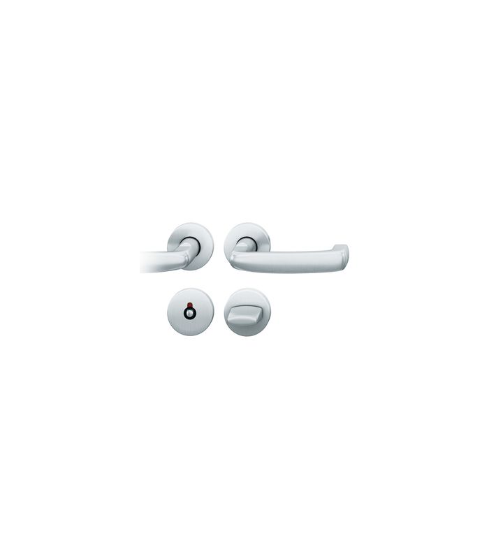 Drückergarnitur 72 1159 Rosette rund ,WC/SS,8(8),DR,ER,TS39-48,AGL3