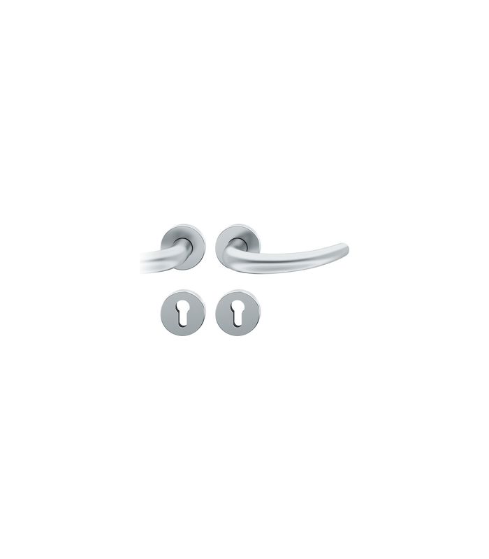 Drückergarnitur 72 1160 Rosette rund ,PZ,8,DR,ER,TS39-48,AGL3
