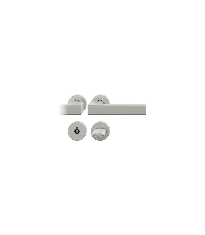 Drückergarnitur 72 1183 Rosette rund ,WC/SS,8(8),DR,F1,TS39-48,AGL3