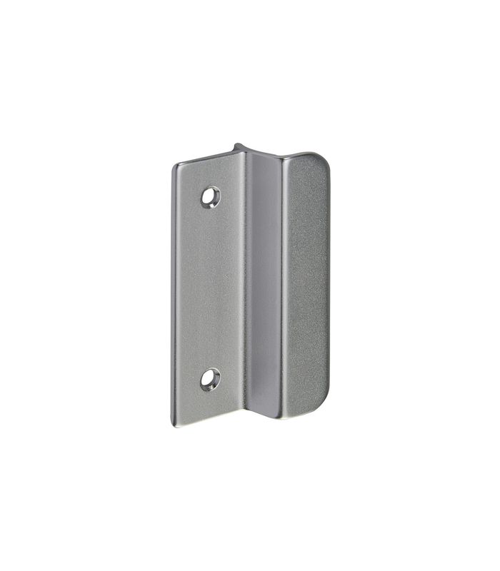 Fenstertür-Ziehgriff, mit Steg, 65mm, 9520, Aluminium, silberfarbig eloxiert