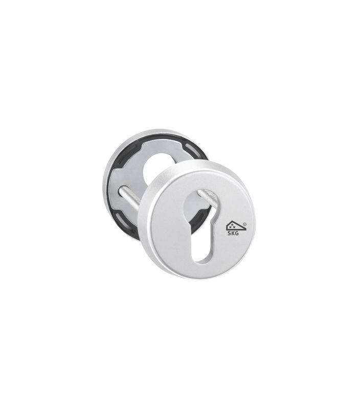 Schutzrosetten-Satz 6533/05 rd,12mm,ES0/PZ,ER matt,TS65-68