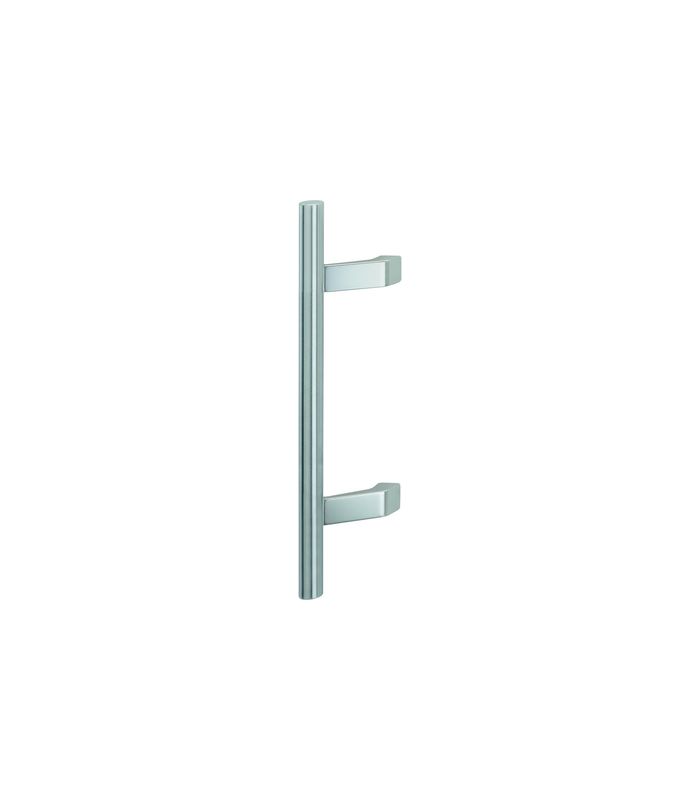 HOPPE Stoßgriff E5014, BA 300mm, Breite 105mm, L 500mm, Durchmesser 30mm, verdeckt verschraubt, matt/aluminium natur eloxiert