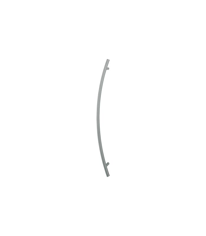 HOPPE Stoßgriff E5511, BA 1.000mm, Breite 119mm, L 1.200mm, Durchmesser 30mm, verdeckt verschraubt, edelstahl matt