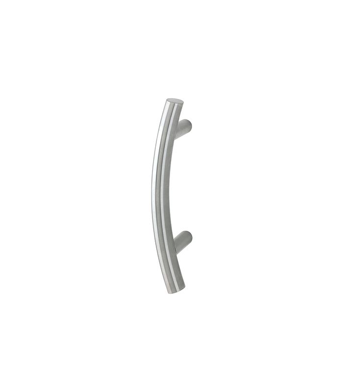 HOPPE Stoßgriff E5511, BA 210mm, Breite 119mm, L 350mm, Durchmesser 30mm, verdeckt verschraubt, edelstahl matt