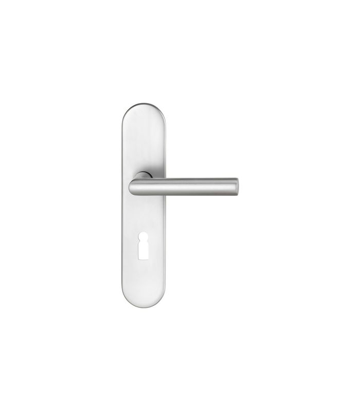 Drückergarnitur Targa/L 5808/7201 LS oval ,BB72/8,F1,TS40-65