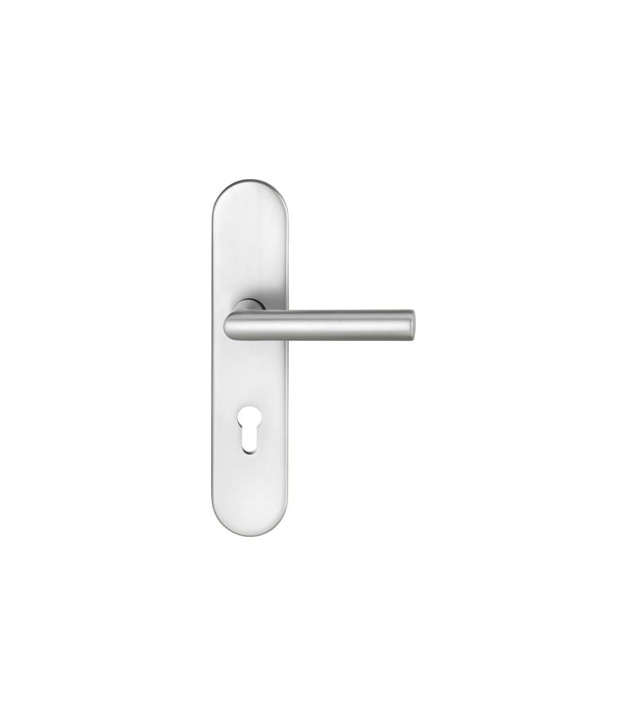 Drückergarnitur Targa/L 5808/7203 LS oval ,PZ72/8,F1,TS40-65