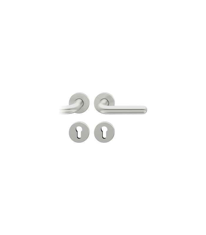 FS Drückergarnitur 76 1147 Rosette rund ,PZ,9,DL,F1,TS39-48