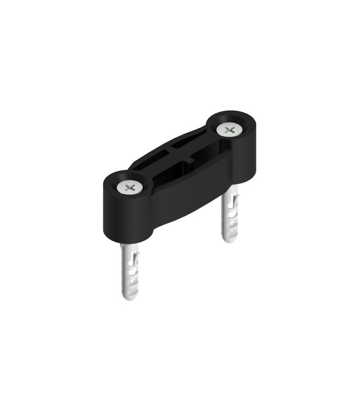 OT-Führungsgleiter, SmartGuide H, 316 S, B 21,6mm, H 19,5mm, KF, schwarz unbehandelt
