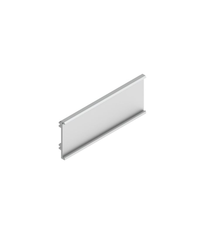 OT-Abdeckprofil, 140, Aluminium, L 6000mm, silberfarbig eloxiert