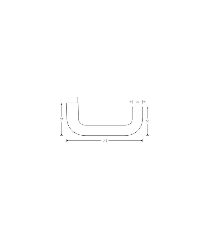 Drückergarnitur 72 1070 LS oval ,PZ72/8,DR,F1,TS 39-48,35°