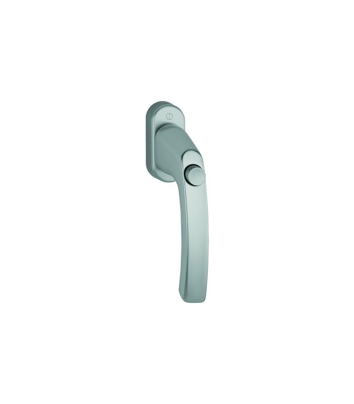 Drehkipp-Fenstergriff, abschließbar, Liège 0540SV/U26, DIN Links-Rechts, 7/37mm, stahlfarbig