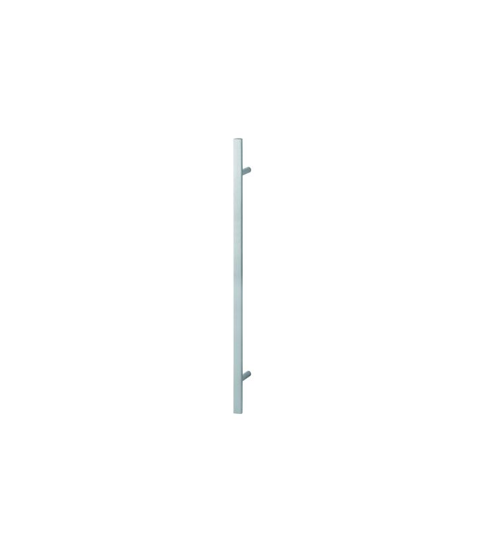 HOPPE Stoßgriff E5091, Gewindeteil, BA 900mm, L 1.200mm, Durchmesser 40x23mm, verdeckt verschraubt, edelstahl matt