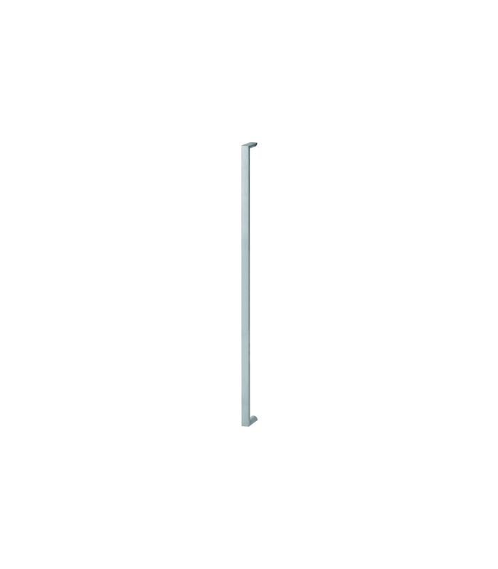HOPPE Stoßgriff E5095, Gewindeteil, BA 1.600mm, L 1.623mm, Durchmesser 40x23mm, verdeckt verschraubt, edelstahl matt