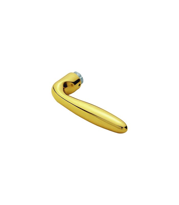 HOPPE Drückerlochteil Verona M151, 8mm, DIN Links-Rechts, messingfarben poliert-Resista®