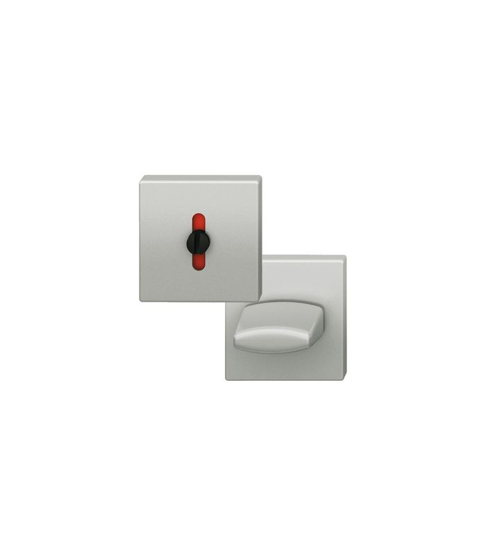 Schlüsselrosettenpaar ASL® 12 1704 eckig,WC/S, 7mm,TS 39-58,C34