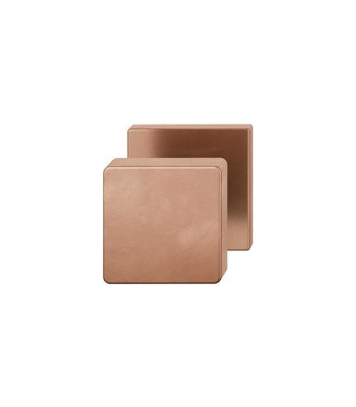 Knopf 23 0811 Ros. eck,h-bronze,o.Nr.