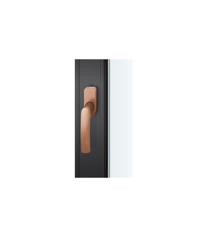 Fenstergriff 34 1015 abschliessbar ,ov.,7/30,DR,TBT,gl.,h-bronze