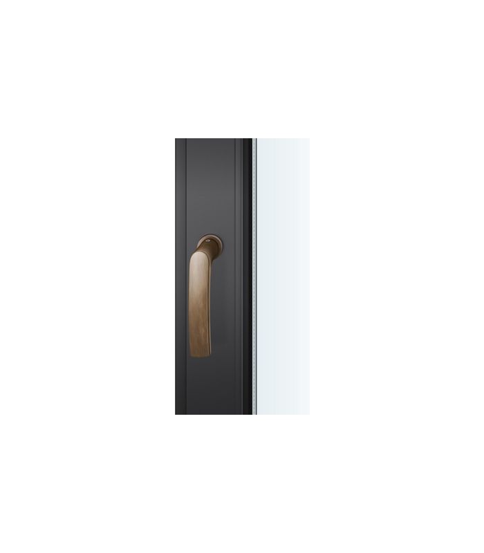 Fenstergriff 34 1015 Stand.,rd,7/24-38,d-bronze