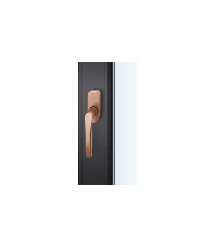 Fenstergriff 34 1106 abschliessbar ,ov.,7/30,DR,TBT,gl.,h-bronze
