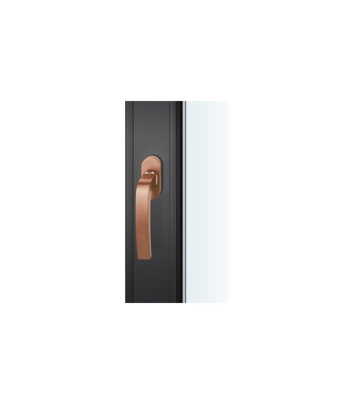 Fenstergriff 34 1163 Stand.,ov.,7/24-38,h-bronze