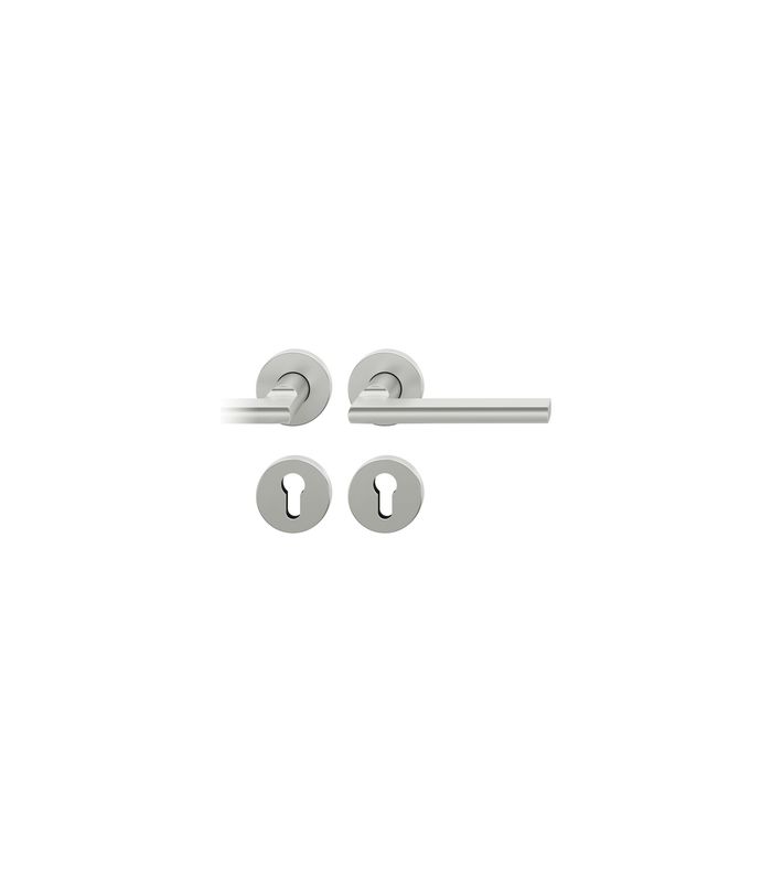 Drückergarnitur 72 1035 Rosette rund ,PZ,8,DL,F1,TS39-48,AGL3