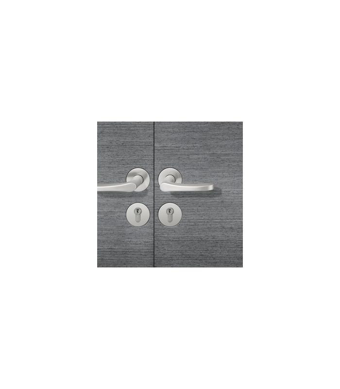 Drückergarnitur 72 1106 Rosette rund ,PZ,8,DR,F1,TS45-54