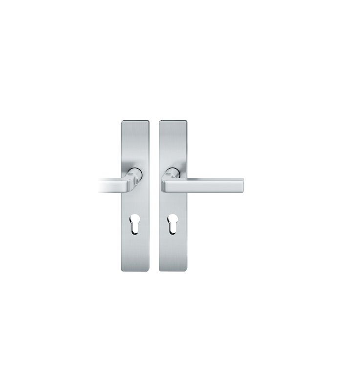 FS Drückergarnitur 76 1004 LS eck,PZ72/9,DR,ER,TS 39-48