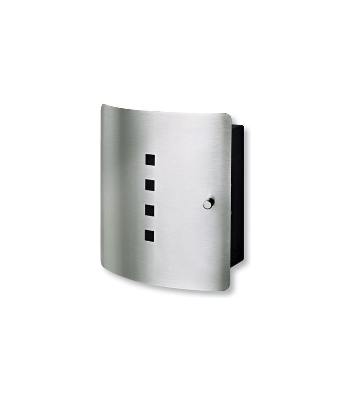 Schlüsselbox,mit Magnetverschluss,sw Quad 6204/10 Ni,mit Haken, Wandmontage