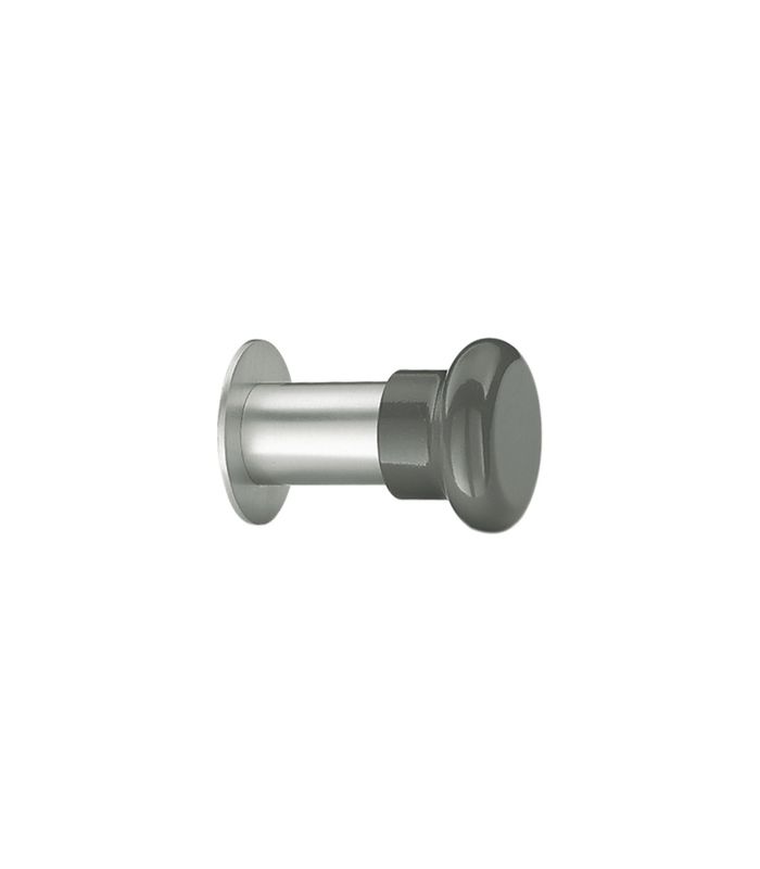 Wandtürstopper, mit einseitigem Gummipuffer, 38 3896, Durchmesser 45mm, Länge 90mm, edelstahl