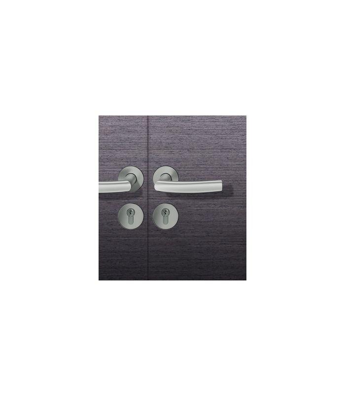 Drückergarnitur 72 1107 Rosette rund ,PZ,8,DL,F1,TS45-54