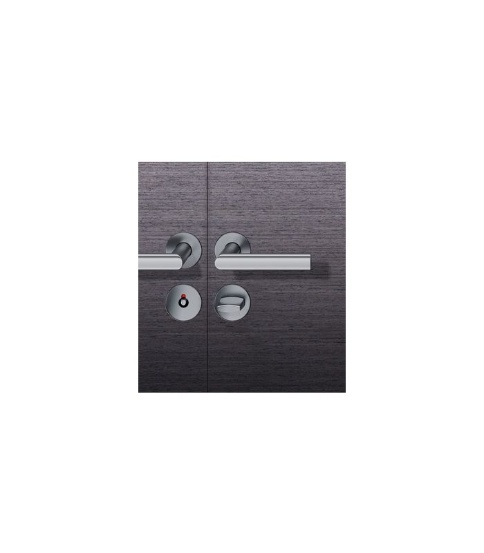 Drückergarnitur 72 1108 Rosette rund ,WC/SS,8(8),DL,ER,TS45-54