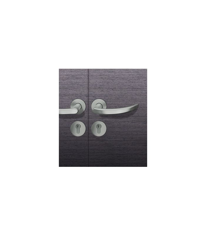 Drückergarnitur 72 1119 Rosette rund ,PZ,8,DL,F1,TS45-54