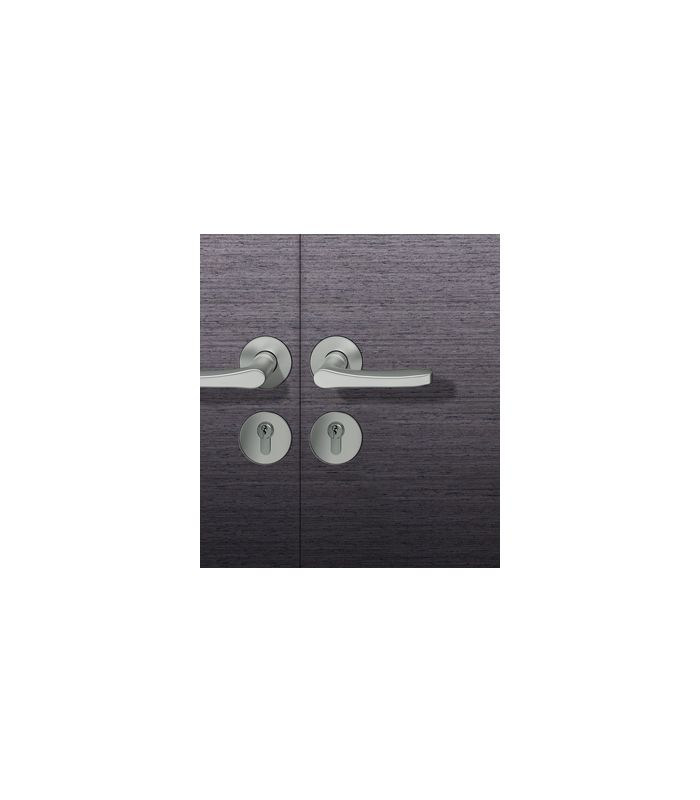 FS Drückergarnitur 76 1106 Rosette rund ,PZ,9,DL,F1,TS45-54
