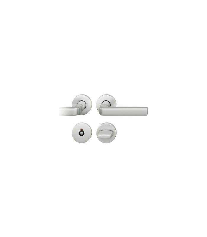 Drückergarnitur 72 1004 Rosette rund ,WC/SS,8(8),DL,F1,TS45-54