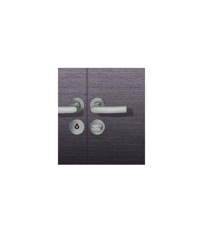 Drückergarnitur 72 1015 Rosette rund ,WC/SS,8(8),DL,F1,TS45-54