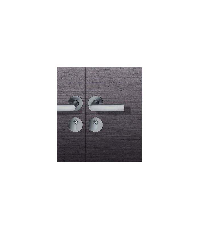Drückergarnitur 72 1015 Rosette rund ,PZ,8,DR,ER,TS45-54