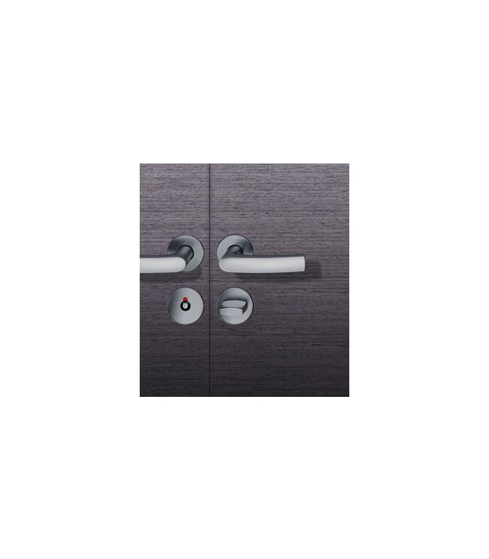 Drückergarnitur 72 1015 Rosette rund ,WC/SS,8(8),DL,ER,TS45-54